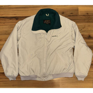 Vintage Eddie Bauer USA Made Fleece Lined Jacket